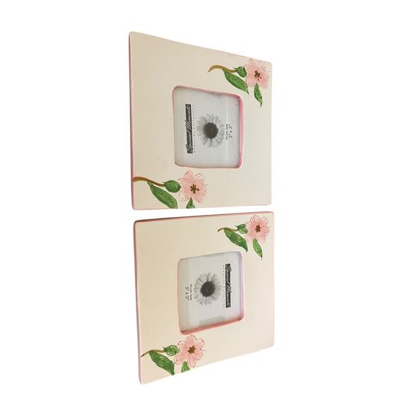 Set of 6 Picture Photo Frames 6" x 6" Tradewinds Bay Botanicals - Picture 5 of 10